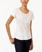 Style & Co Petite Graphic T-shirt, Only At Macy's