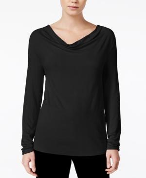 Bar Iii Cowl-neck Top, Only At Macy's