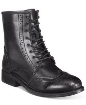 Wanted Rickey Lace-up Oxford Booties Women's Shoes