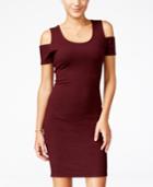 Jessica Simpson Mara Cold-shoulder Bodycon Dress