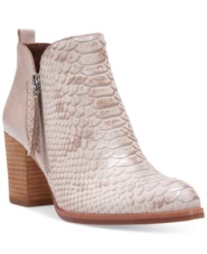 Donald J Pliner Edyn Block-heel Ankle Booties Women's Shoes