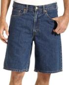 Levi's 550 Relaxed Straight-leg Jean Shorts, Dark Wash