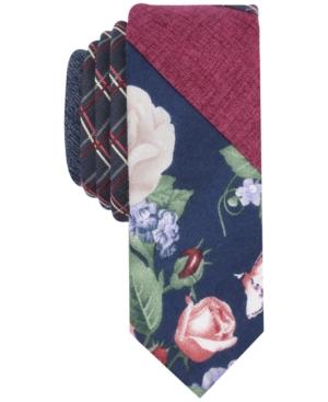Penguin Men's Pieced Panel Skinny Tie