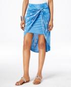 Inc International Concepts High-low Twist-front Skirt, Only At Macy's