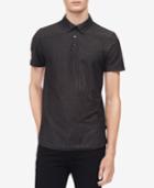 Calvin Klein Men's Vertical Stripe Polo