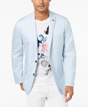 I.n.c. Men's Slim-fit Grey Blazer, Created For Macy's