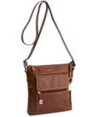 Giani Bernini Glazed Leather Crossbody Bag