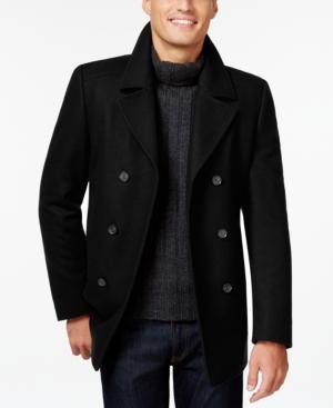 Dkny Danby Slim-fit Solid Peacoat