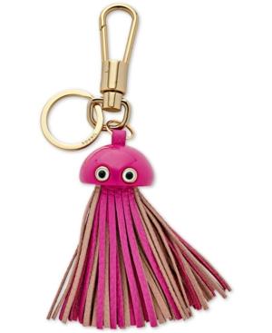 Fossil Jellyfish Tassel Bag Charm