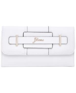 Guess Greyson Saffiano Slim Clutch Wallet