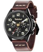 Timberland Men's Blake Brown Leather Strap Watch 46x54mm Tbl14844jsb02