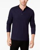 Alfani Men's Baseball Collar Shirt, Created For Macy's