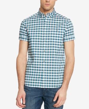 Kenneth Cole Reaction Men's Check Short-sleeve Shirt