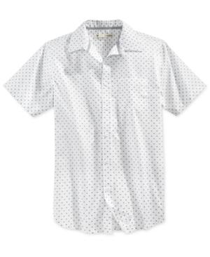 Univibe Men's Penumbra Floral-print Short-sleeve Shirt
