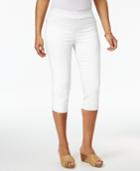 Jm Collection Pull-on Capri Pants, Created For Macy's