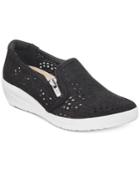Anne Klein Sport Yvette Perforated Slip-on Sneakers