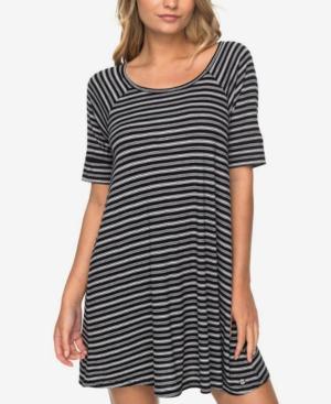 Roxy Juniors' Cotton Smitten Kitten Striped Dress