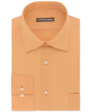 Geoffrey Beene Men's Fitted Wrinkle Free Bedford Corduroy Dress Shirt