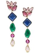 Kate Spade New York Gold-tone Multi-crystal Statement Earrings