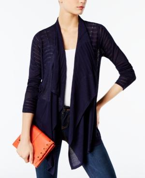 Inc International Concepts Pointelle Cardigan, Created For Macy's