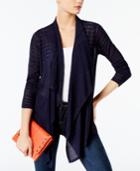 Inc International Concepts Pointelle Cardigan, Created For Macy's