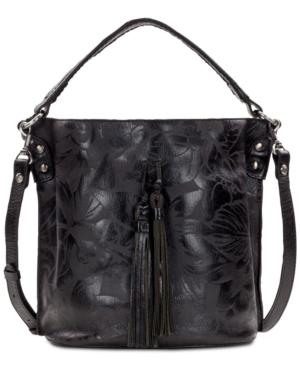 Patricia Nash Laser Floral Otavia Bucket Crossbody