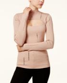 Guess Sonia Mock-neck Cutout Sweater