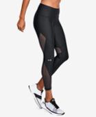 Under Armour Heatgear Mesh-inset Compression Ankle Leggings