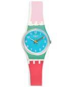 Swatch Women's Swiss Sport Mixer Multi-color Silicone Strap Watch 25mm Lw146