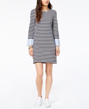 Tommy Hilfiger Contrast-sleeve Shift Dress