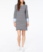 Tommy Hilfiger Contrast-sleeve Shift Dress