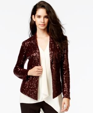 Rachel Rachel Roy Long-sleeve Sequin Blazer