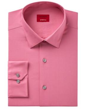 Alfani Men's Slim-fit Stretch Solid Dress Shirt, Created For Macy's