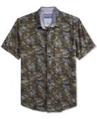 American Rag Men's Floral Camo Cotton Shirt, Only At Macy's