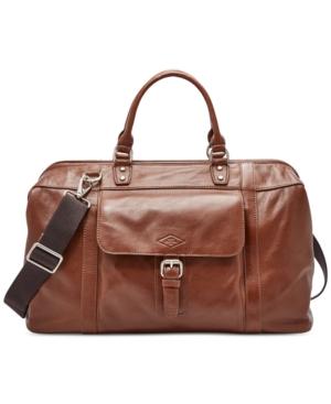 Fossil Estate Leather Framed Duffle Bag