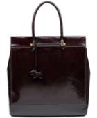 Radley London Treen Manor Crinkle Patent Leather Tote