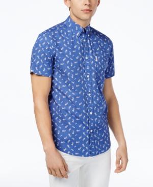 Ben Sherman Men's Slim-fit Floral Shirt