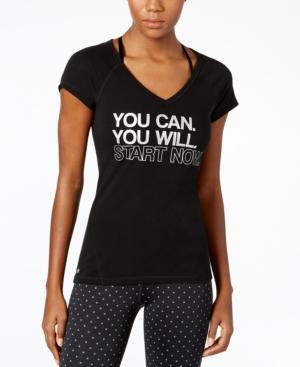 Ideology You Can Graphic V-neck T-shirt, Only At Macy's