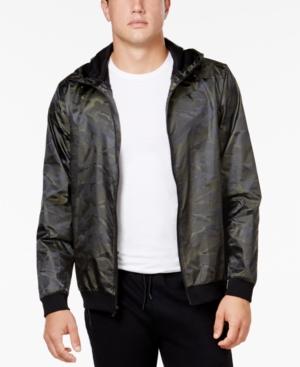 Id Ideology Men's Camo-print Windbreaker, Only At Macy's