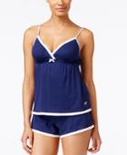 Tommy Hilfiger Americana Pointelle Lace-trim Camisole