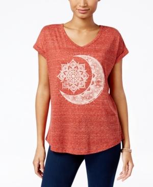 Style & Co. Moon Graphic T-shirt, Only At Macy's