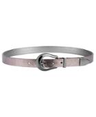 Dkny Metallic Tipped Belt, Created For Macy's