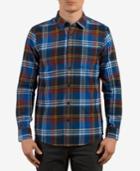 Volcom Men's Caden Plaid Flannel Shirt