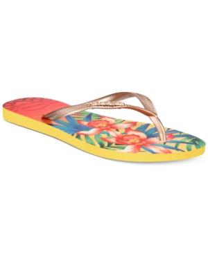 Havaianas Women's Slim Tropical Flip-flops Women's Shoes