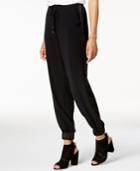 Bar Iii Contrast-trim Jogger Pants, Only At Macy's