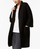 Eileen Fisher Woven Tencel Open-front Jacket