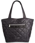 Calvin Klein Cire Nylon Quilted Reversible Large Tote