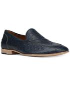 Donald Pliner Men's Mathis Ostrich Embossed Loafers Men's Shoes