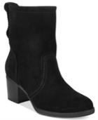 White Mountain Behari Block-heel Slouchy Booties Women's Shoes