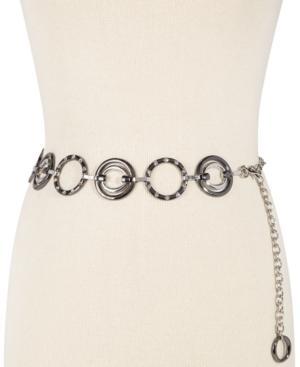 Style & Co. Circle Stone Chain Belt